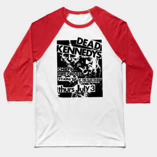 Dead Kennedys / The Chiefs / Red Cross / The Stains Baseball T-Shirt